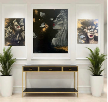 Self Love: Exploring Light and Shadow in Three Paintings